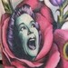 tattoo galleries/ - Scotty Munster Screaming Rose Lady - 44856